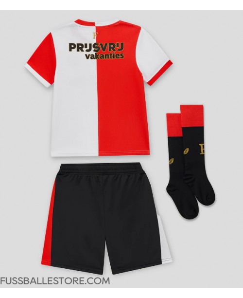 Günstige Feyenoord Heimtrikotsatz Kinder 2025-26 Kurzarm (+ Kurze Hosen) Günstige Feyenoord Heimtrikotsatz Kinder 2025-26 Kurzarm (+ Kurze Hosen)